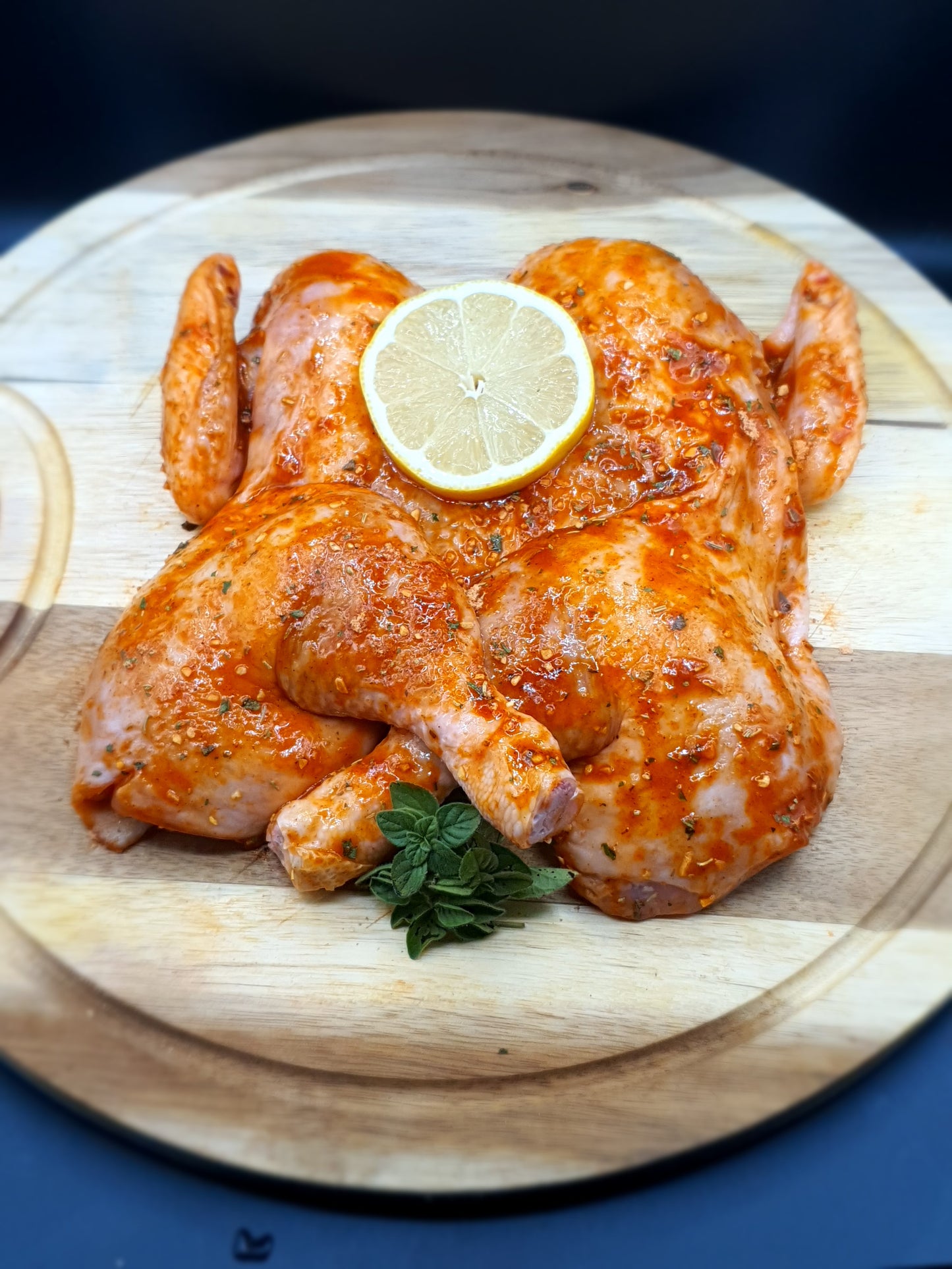 Greek Lemon Oregano Butterfly Chicken