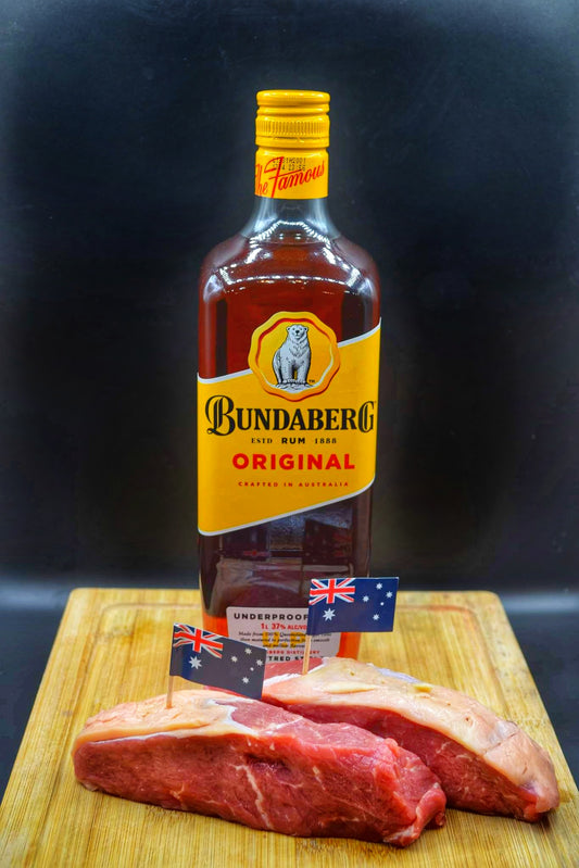 Bundaberg Rum Infused Porterhouse Steaks 250g